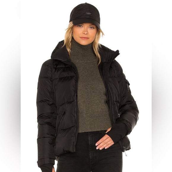 SAM. freestyle jacket coat in matte black Small - Picture 2 of 7